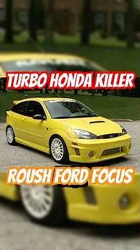 Turbo Roush Ford Focus ZX3 review! #cars #ford #fordfocus #turbo #roush #manual