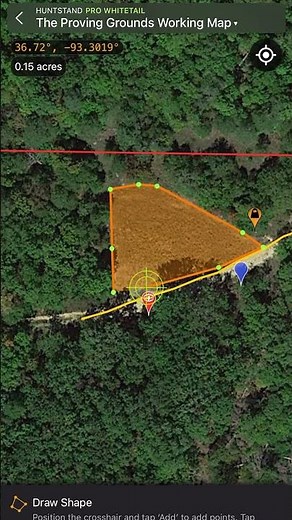 Measure your food plots using Huntstand!