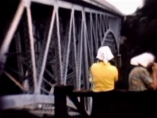 This family video at the Cut River Bridge was filmed in August 1956 by Reinhart Alster. This bridge carries US-2 over the small river 25 miles west of the Mighty Mac. Thank you to his Granddaughter Linda G Murphy for giving us permission to post it here. | MightyMac.org - The Mackinac Bridge & Straits of Mackinac