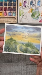 67 reactions · 12 shares | As I was editing I was laughing myself for how many brushes I used . I rarely think about it and just grab intuitively just like colors. The brushes I used for this ONE painting: @tintorettobrushes @kristythepainter @winsorandnewton @princetonbrush @silverbrushltd Paper by @etchr_lab ☺️ Painting inspired by @justartsbyraniya  | Amber Lane Art | Facebook