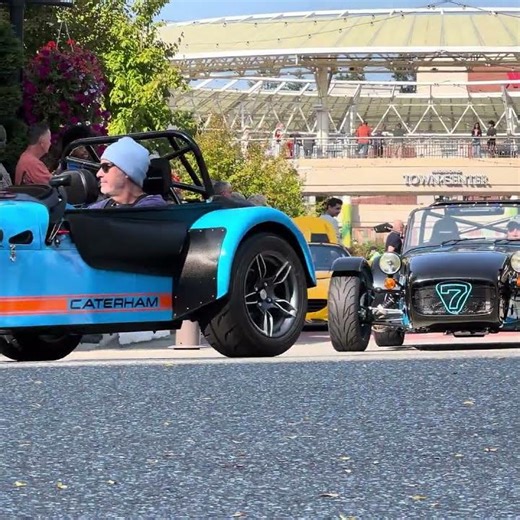 The Lightest Supercars? Caterham 7 Squad at RTC! 🏎️ 💨 #shorts #shortsfeed