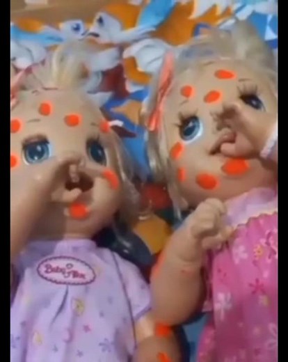 Baby Alive Abby Rose and Kimmy wake up to find out there sick with chicken pox!!! 🤢🤮🤧🤕🤒😷