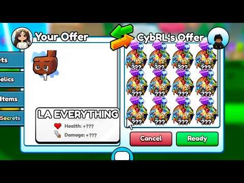 Trading From TRASH to LA EVERYTHING In Brainrot Evolution (Roblox)