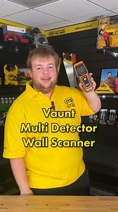 This Vaunt Multi-Detector Wall Scanner is efficient and easy to use! • Detects metal, currents & wood behind walls • Centre target identification on large 2.4” screen • Depth measure up to 120mm • Light & sound indicators and features auto-shut off • IP54 dust and water protected Available now: https://its.co.uk/VNTV1504000 #itstools #vaunttools #handtools #wallscanner #interestingtools #newtools | its.co.uk