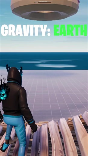 Gravity simulation in Fortnite 💥 #fortnite #fortniteclips #fortniteentertainment #foryou #goviral
