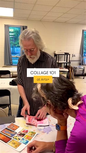 Arts+ on Instagram: "Collage is one of the easiest ways to start making art. No pressure. No rules. Just curiosity, play, and learning to trust your instincts. Collage 101 is open to beginners and anyone looking to explore a new creative medium. You can learn more about Collage 101 and register at the link in our bio."