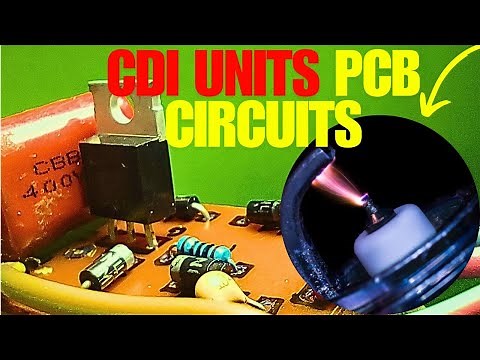 How to making CDI UNITS MOTORCYCLE