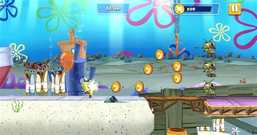 Apple Arcade launches special crossover events featuring SpongeBob SquarePants