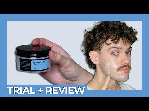 cosrx hyaluronic acid intensive cream | trial + review