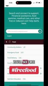 How to find #freefood and #freeresources
