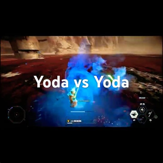 Yoda vs Yoda Duel Short | Kyber Battlefront 2