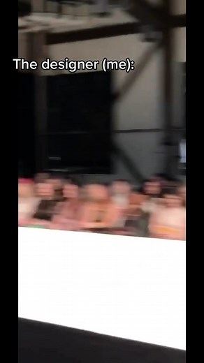 I’m doing this trend for all of my runway shows now 😂 #fashiondesigner #fashiondesign #transformingdress #transformingdresses #reveal #costumedesign #costumedesigner #sewing #runway #model #fashionindustry #fashionschool #fashiontiktok