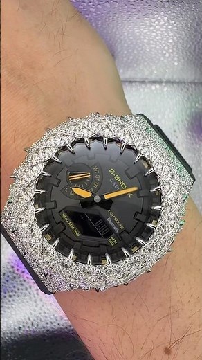 Unboxing black and yellow watch Casio G-SHOCK 2100 #gshock #luxury #vip #vibe #tuning #watch