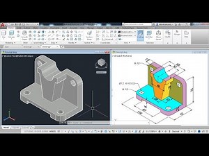 AutoCAD 3D Designing for Beginners – Basic To Advance Tutorials – Exercise #13