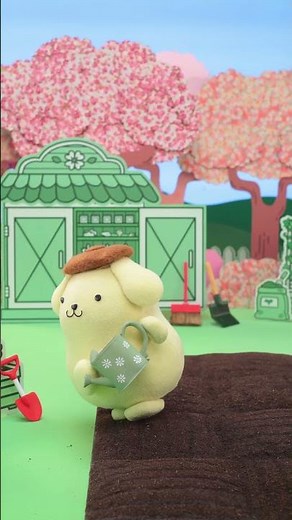 Garden with #HelloKittyandFriends and see what they grow together🌱 #Sanrio