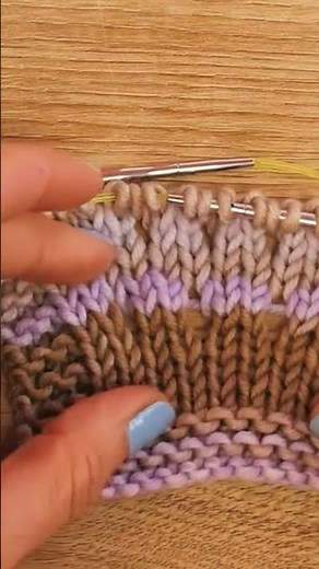 Aprende a crear huecos en el tejido a dos agujas | Lazada y doble lazada Tutorial paso a paso