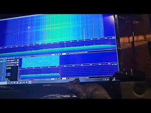 Sdrplay hdsdr with ftdx3000 and OmniRig synched up good 👍