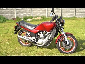 Yamaha XZ 550 - Warming up after some restoration