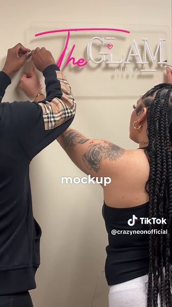 Brighten the logo of your brand with a custom neon sign from Crazy neon. Get your logo designed and add some glow to it fellas.