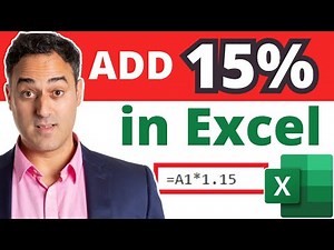 How to Add a Percentage in Microsoft Excel