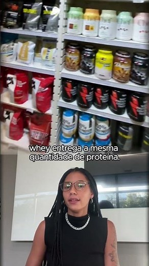 Você sabe quanto de PROTEÍNA tem no seu WHEY?