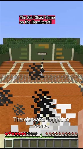 Hermits built this Ghast Mini Game on the Hermitcraft