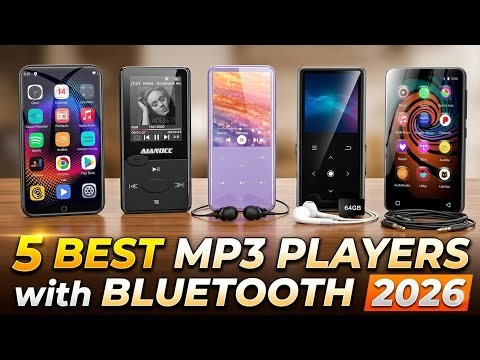 5 Best MP3 Players with Bluetooth 2026 🎧 Hi-Res Audio & Spotify Offline!