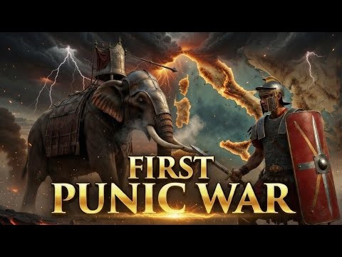 The First Punic War - Rome Vs Carthage (Animated Map)