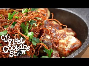 Parmesan Ranch Fried Steak Bites! | CJ's First Cooking Show | Blackstone Griddles