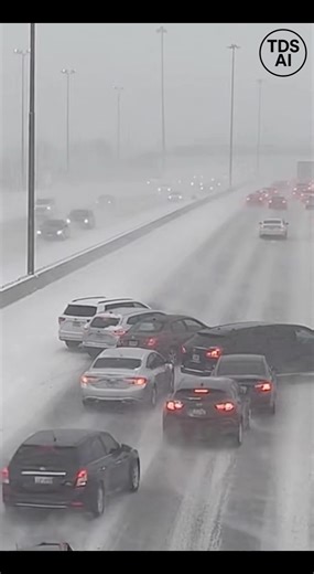 Traffic Cam Captures Whiteout Conditions on Busy Pennsylvania Highway as Sudden Snowstorm Triggers Crashes Traffic camera footage from a major Pennsylvania highway shows dangerous whiteout conditions developing rapidly as a sudden snowstorm blows into the area, sharply reducing visibility for drivers. The video captures vehicles traveling at highway speeds before conditions deteriorate, with blowing snow quickly obscuring lane markings and headlights fading into the storm. As visibility drops to