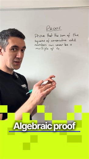 MyEdSpace Maths on Instagram: "GCSE Maths - Algebraic proof #myedspace #myedspacemaths #gcses #maths #guydoesmaths"