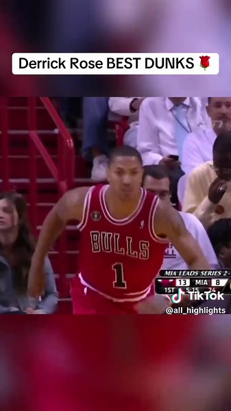 Derrick Rose's Most Impressive Dunks in NBA History