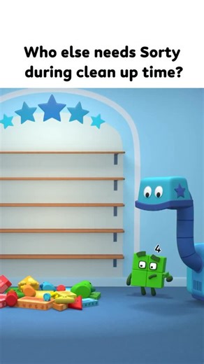 📣 Introducing Sorty the Super Sorter! 📣 💙 Just tell Sorty what kind of toy you like… and watch Sorty sort it in a flash! 🤩 Drop a ✋ in the comments if you and your little learner could use Sorty after playtime! #Numberblocks #Cbeebies #parenting #adulting #meme | Numberblocks
