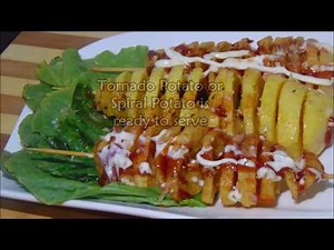 Tornado Spiral Potato Recipe