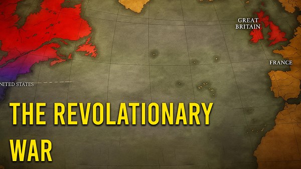 The American Revolutionary War Simplified: Animated History With Timelines and Maps