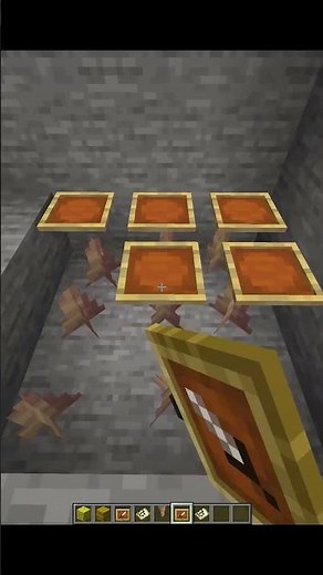 Minecraft Ultimate Hay Bale Trap Moment #minecraft #shorts