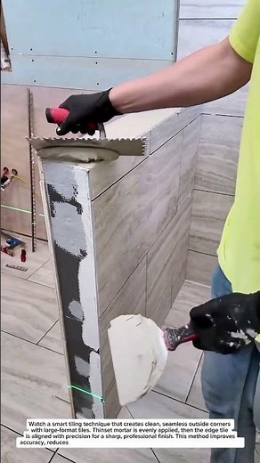 Perfect Tile Finish!