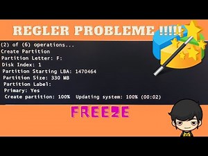 Régler problème freeze,crash minitool partition Wizard (transfert Windows)