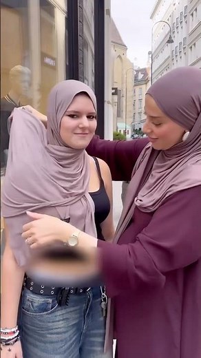 MashAllah first time hijab #hijab #hijabstyle #hijabigirl #hijabgirl #muslim #deeneislam #shotrs