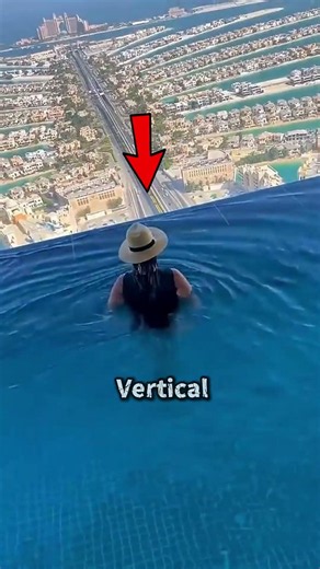 Falling off an infinity pool...