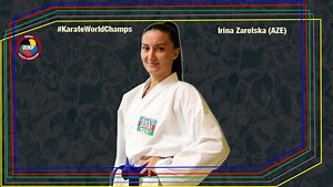 MEET IRINA ZARETSKA 🇦🇿 She is the current World and European champion and she won 🥈 at the Olympic Games. Get to know more of her 👉 https://bit.ly/KarateWorldChamps_Irina-Zaretska #Karate 🥋 #KarateWorldChamps #KarateDubai2021 | World Karate Federation