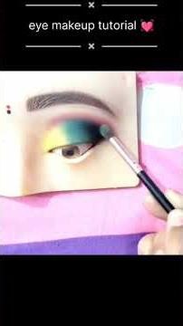 eye makeup tutorial ❤️💄#makeup #glamour #trending #eyemakeup