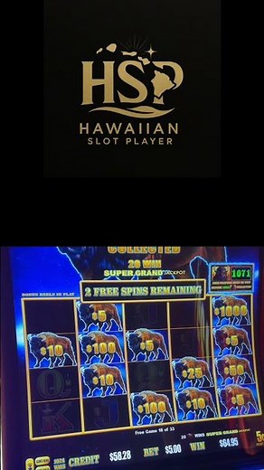 Buffalo Lightning Link $5 Spin – Getting Lucky With a Jackpot! 🤯 | Las Vegas Slots