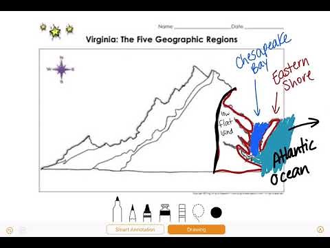 Virginia Regions and Land Features