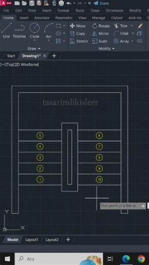 AutoCAD-3ds max on Instagram: "Comment ''I want the lisp" for lisp AutoCAD Tutorial Stay tuned for more tutorials Daha fazlası için takipte kalın #autocad #tutorial"