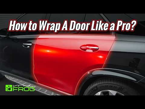 Vinyl Wrap for Beginners | Ep.2 Car Door Wrap Tutorial 🚗