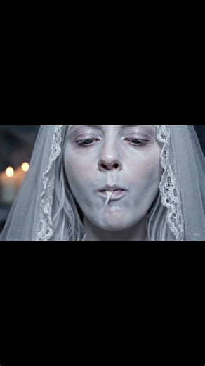 ASMR Ghost Bride’s Haunting Cheese Stretch 👻💍 | ASMR Mukbang