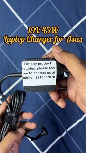 Asus Laptop Charger| 19V 45W Laptop Charger| FACTOTECH| #charger #unboxing