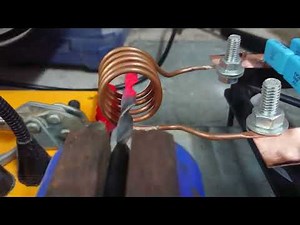 DIY induction heater forge from cheap mini welder