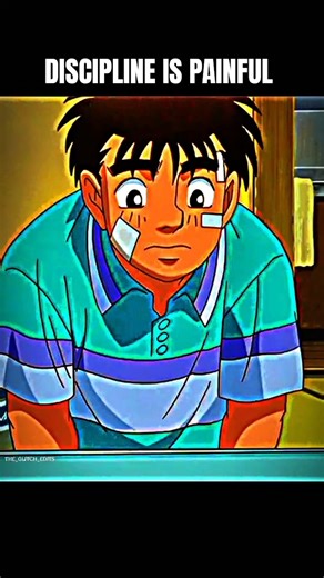 DISCIPLINE IS PAINFUL 🗿 || HAJIME NO IPPO || #takamura #hajimenoippo #boxing #anime #shorts